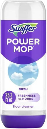 Swiffer PowerMop Floor Cleaning Solution with Lavender Scent, Triple Pack