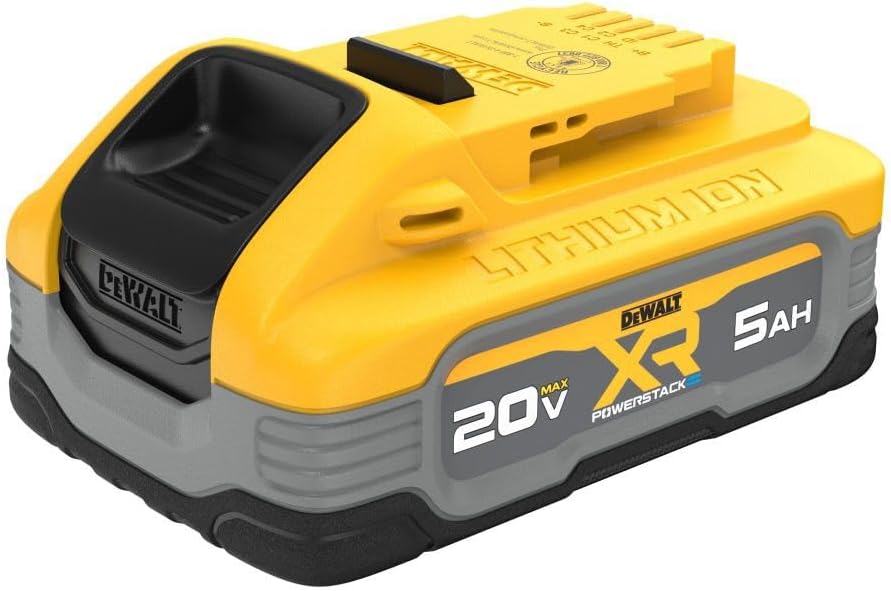 DEWALT 20V MAX XR POWERSTACK 5 Ah Lithium Ion Battery (DCBP520)