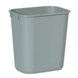 Rubbermaid Commercial Wastebasket Trash Container, 41QT/10.25 GAL, Plastic, Black, Stackable Trash Can for Bedroom/Bathroom/Office, Fits Under Desk/Sink/Cabinet