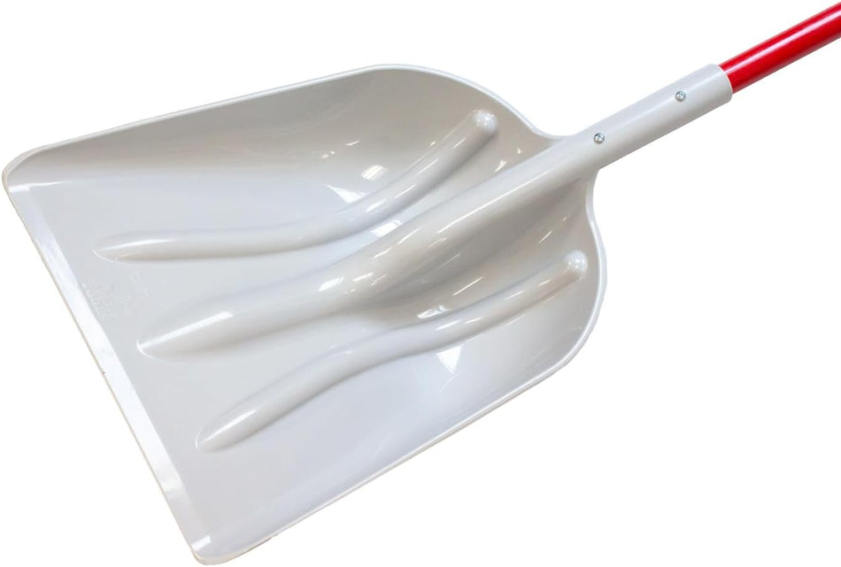 Bully Tools Heavy Duty Poly Scoop X-Long Fiberglass D-Grip, Made in USA