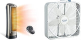 Lasko Tower Space Heater Indoor, Compact Electric Heaters for Indoor Use, Small Space Heater with Remote, Ideal Lasko Space Heaters for Indoor Use, 22.5 Inches, Grey/Black, 1500W, 751320