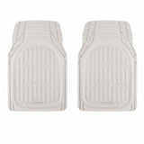 Motor Trend FlexTough Floor Mats for Cars, Black Deep Dish All-Weather Car Mats, Waterproof Trim-to Fit Automotive Floor Mats for Cars Trucks SUV, Universal Floor Liner Car Accessories
