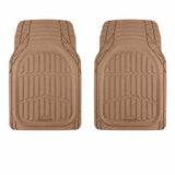 Motor Trend FlexTough Floor Mats for Cars, Black Deep Dish All-Weather Car Mats, Waterproof Trim-to Fit Automotive Floor Mats for Cars Trucks SUV, Universal Floor Liner Car Accessories