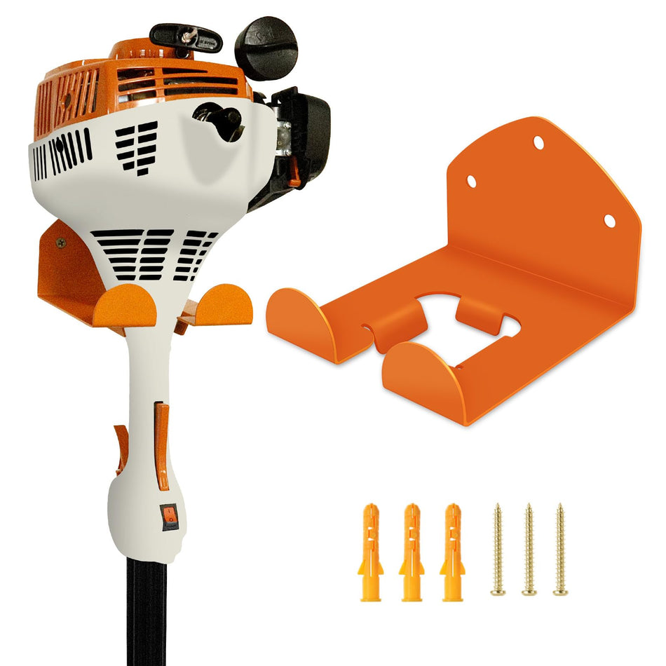 Garage Organizer - Power Tool Hanger for Grass Trimmer, Hedge Trimmer, Garden Tools, 2 Pack