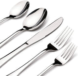 Silverware Set for 8, 40 Piece Stainless Steel Flatware Utensil Cutlery Set