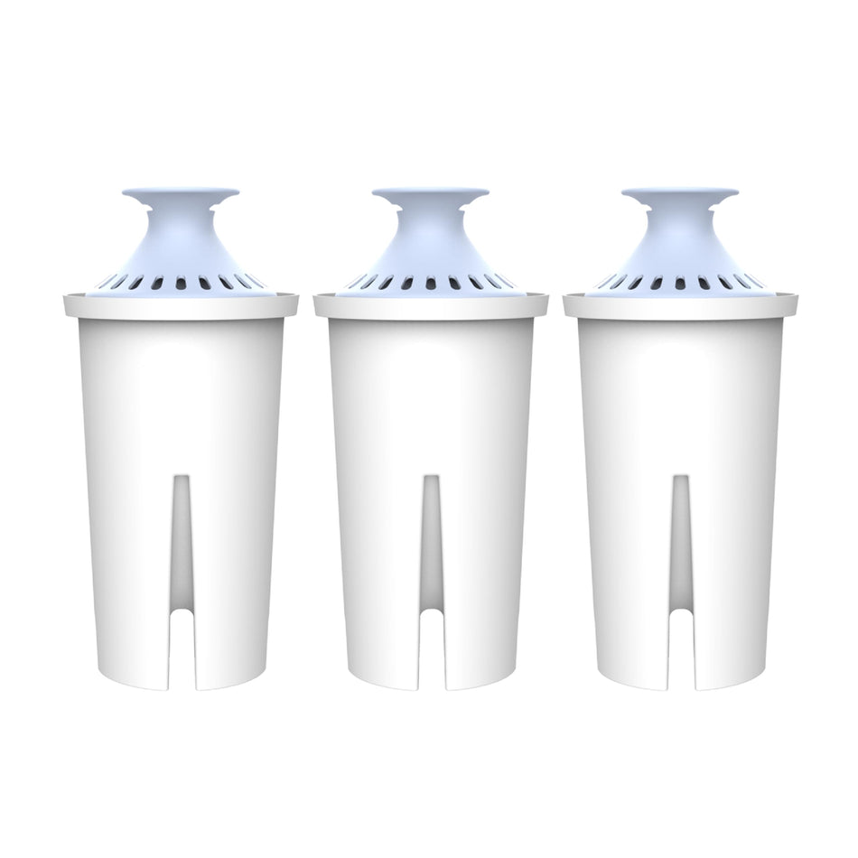 AQUA CREST Replacement for Brita® Filter, Brita® Water Pitchers and Dispensers, Classic OB03, Mavea® 107007, and More, NSF Certified Pitcher Water Filter, 1 Year Filter Supply, 6 Count