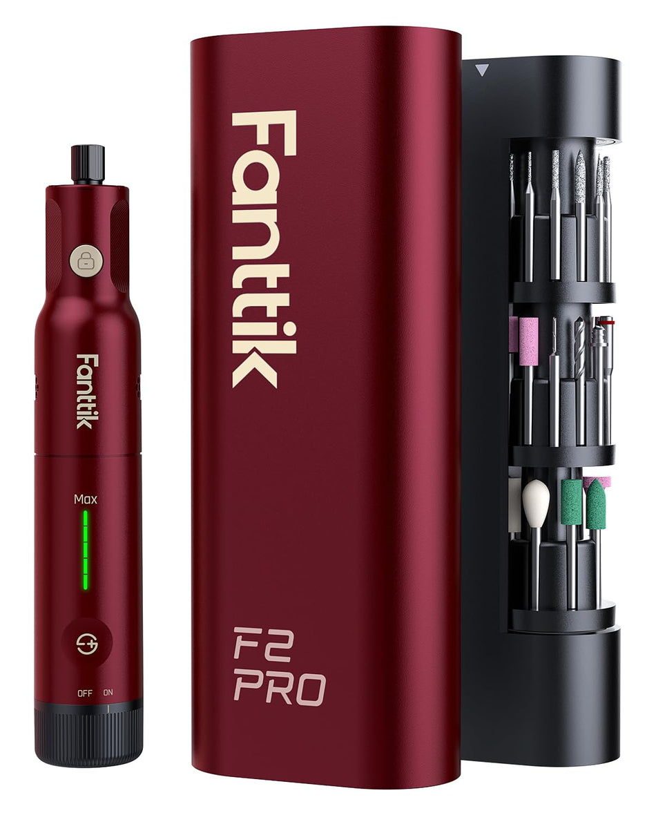 Fanttik F2 PRO Cordless Rotary Tool Kit with Strong Magnetic Motor 5 Speed
