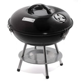 Cuisinart Charcoal Grill, Portable Tabletop Design, Locking Lid, 14"