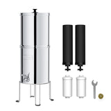Waterdrop NSF/ANSI 42&372 Certified Water Filter, Replacement for Berkey® BB9-2® Black Filters, ProOne® or Alexapure® Gravity Water Filter System and Waterdrop King Tank Series, (Pack of 2)