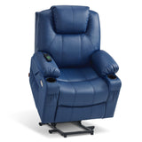 MCombo Power Lift Recliner Chair for Elderly, Heat and Massage 7040(Medium)