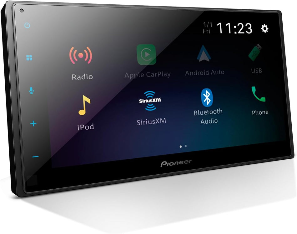 Pioneer DMH-1600NEX 6.8" Capacitive Touchscreen Double Din Car Stereo