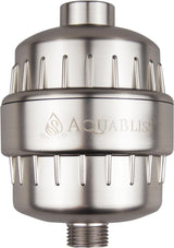 AquaBliss High Output Revitalizing Shower Filter - Reduces Dry Itchy Skin, Dandruff, Eczema, and Dramatically Improves The Condition of Your Skin, Hair and Nails - Chrome (SF100)