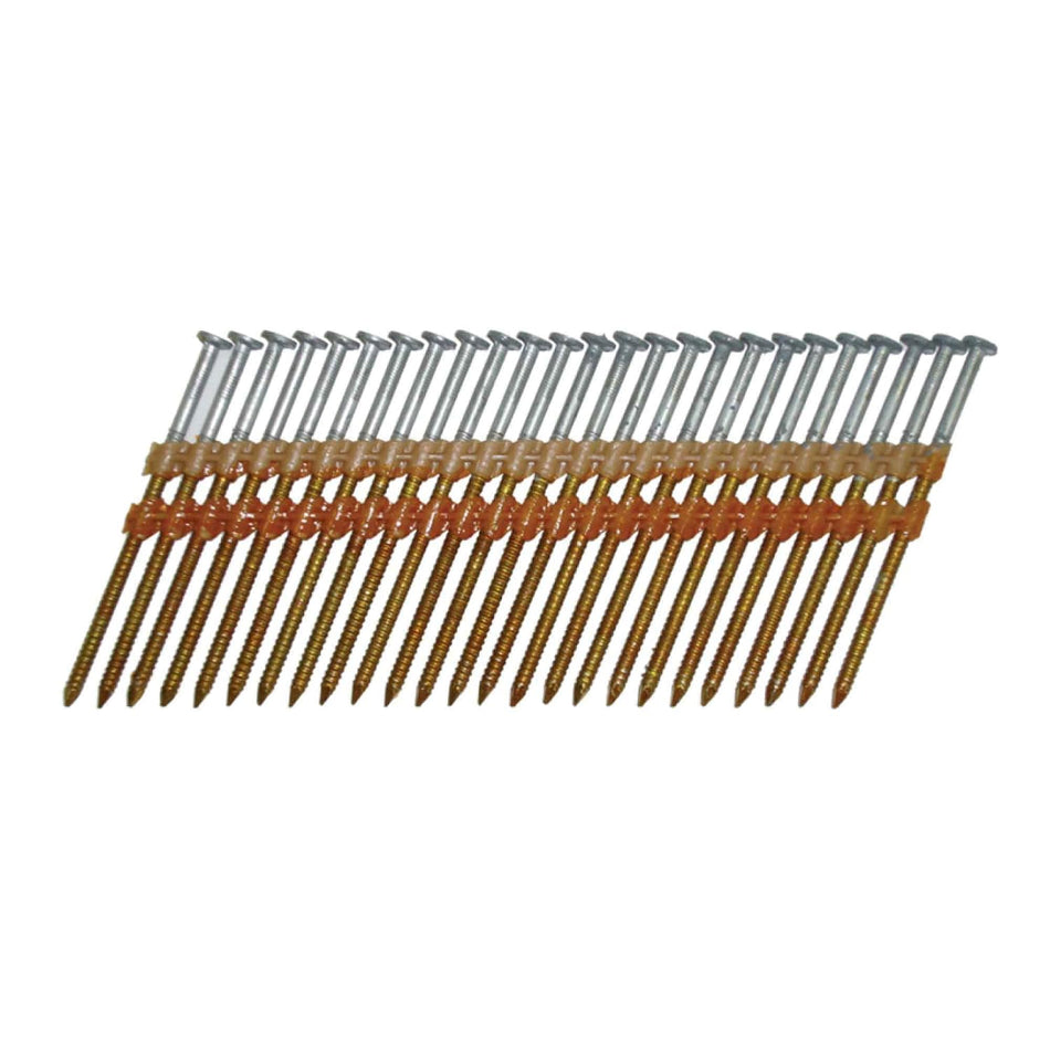 Metabo HPT Framing Nails | 2 In. x 0.113 | 21 Degree | Full Round Head | Hot Dipped Galvanized | Ring Shank | 1,000 Count | 20171SHPT