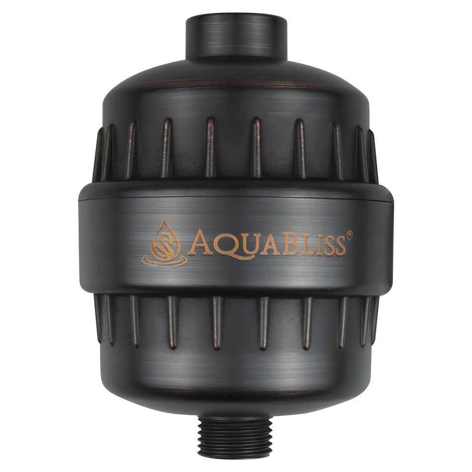 AquaBliss High Output Revitalizing Shower Filter - Reduces Dry Itchy Skin, Dandruff, Eczema, and Dramatically Improves The Condition of Your Skin, Hair and Nails - Chrome (SF100)