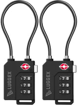 LUGGEX 10 Pack TSA Locks for Luggage, Luggage Locks TSA Approved