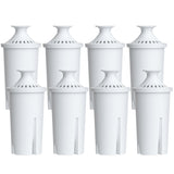 AQUA CREST Replacement for Brita® Filter, Brita® Water Pitchers and Dispensers, Classic OB03, Mavea® 107007, and More, NSF Certified Pitcher Water Filter, 1 Year Filter Supply, 6 Count