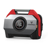 ETENWOLF VORTEX S6 Tire Inflator Portable Air Compressor, Cordless Air Pump