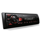 Pioneer MVH-S230BT 1-Din Car Stereo with Bluetooth, USB, AM/FM Radio