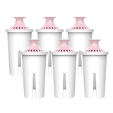 AQUA CREST Replacement for Brita® Filter, Brita® Water Pitchers and Dispensers, Classic OB03, Mavea® 107007, and More, NSF Certified Pitcher Water Filter, 1 Year Filter Supply, 6 Count