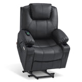 MCombo Power Lift Recliner Chair for Elderly, Heat and Massage 7040(Medium)