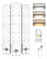 EZVALO Under Cabinet Lighting with Charging Station, Motion Sensor Lights