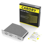 2PCS Cabin Air Filter with Activated Carbon for Tesla Model 3 (2017-2026), Model Y (2020-2026), OE# 1107681-00-A, CF12774, XC11952C, CF774