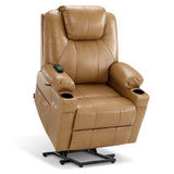 MCombo Power Lift Recliner Chair for Elderly, Heat and Massage 7040(Medium)