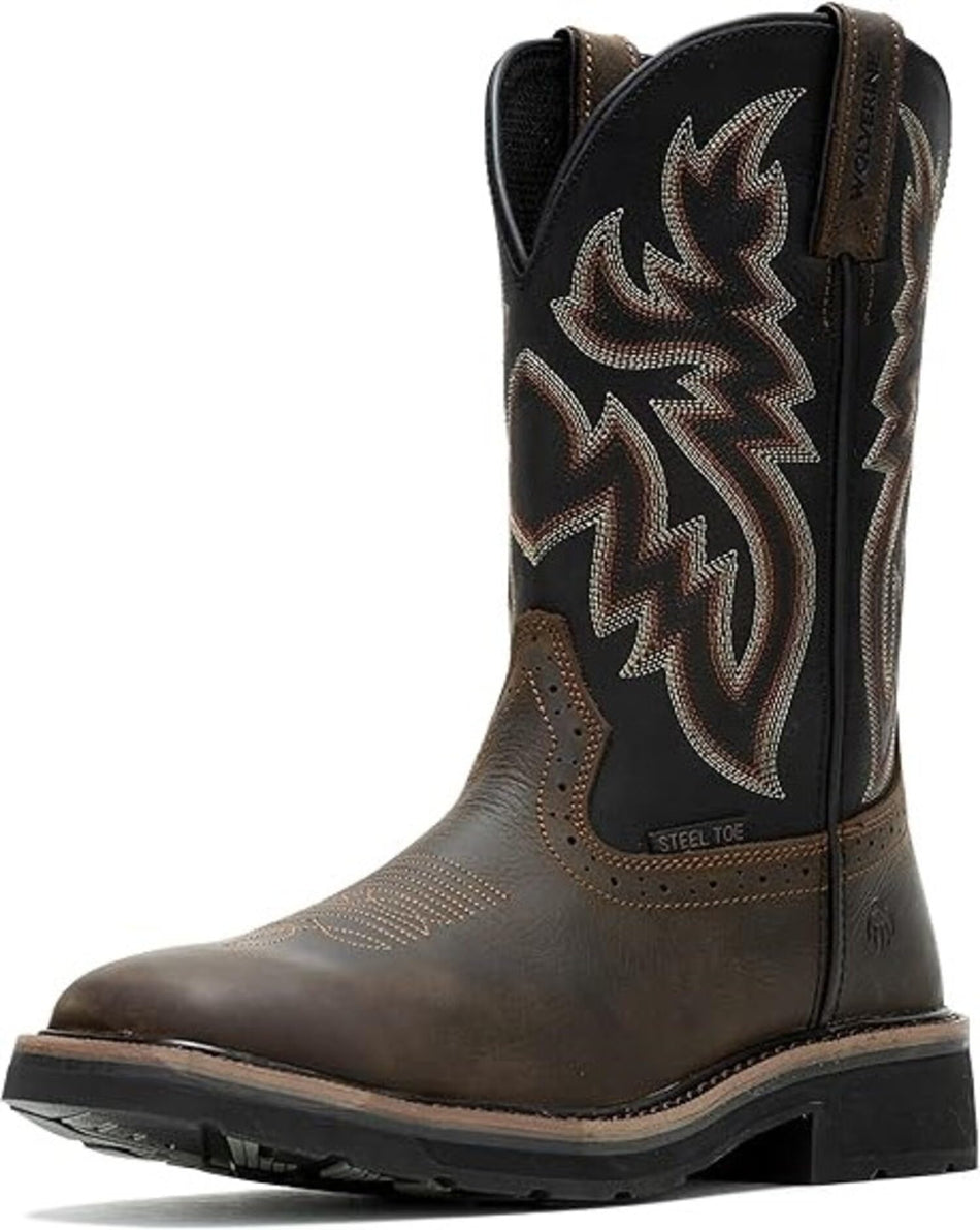 Wolverine Men's Wolverine Men’s Rancher Steel Toe 10in Work Boot