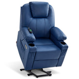 MCombo Power Lift Recliner Chair for Elderly, Heat and Massage 7040(Medium)