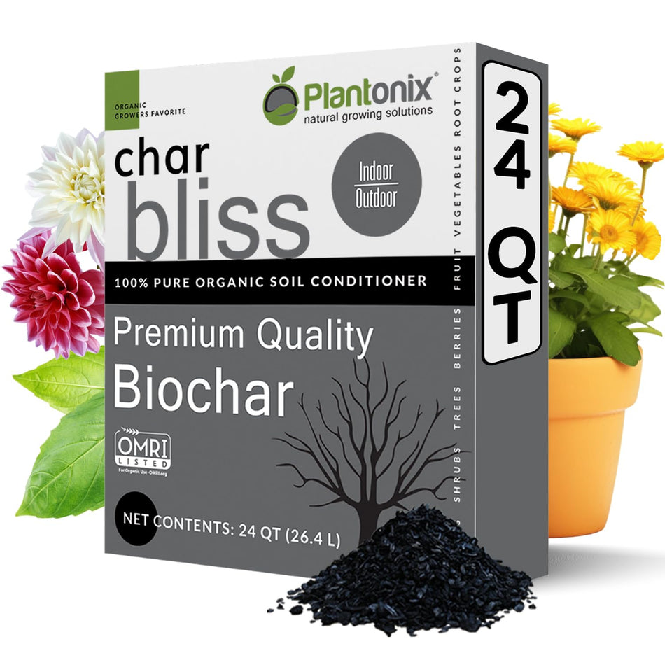 Worm Bliss (8 Qts) - Organic Worm Castings for Plants & Gardening - OMRI-Listed Earthworm Castings for Plants, Vegetables, Flowers, & Potting Soil - Organic Garden Fertilizer Rich in Nutrients