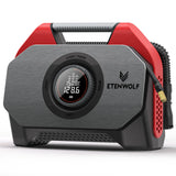 ETENWOLF VORTEX S6 Tire Inflator Portable Air Compressor, Cordless Air Pump