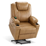 MCombo Power Lift Recliner Chair for Elderly, Heat and Massage 7040(Medium)