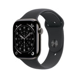 Apple Watch Series 11 [GPS 42mm] Smartwatch with Space Gray Aluminum Case with Black Sport Band - S/M. Sleep Score, Fitness Tracker, Health Monitoring, Always-On Display, Water Resistant