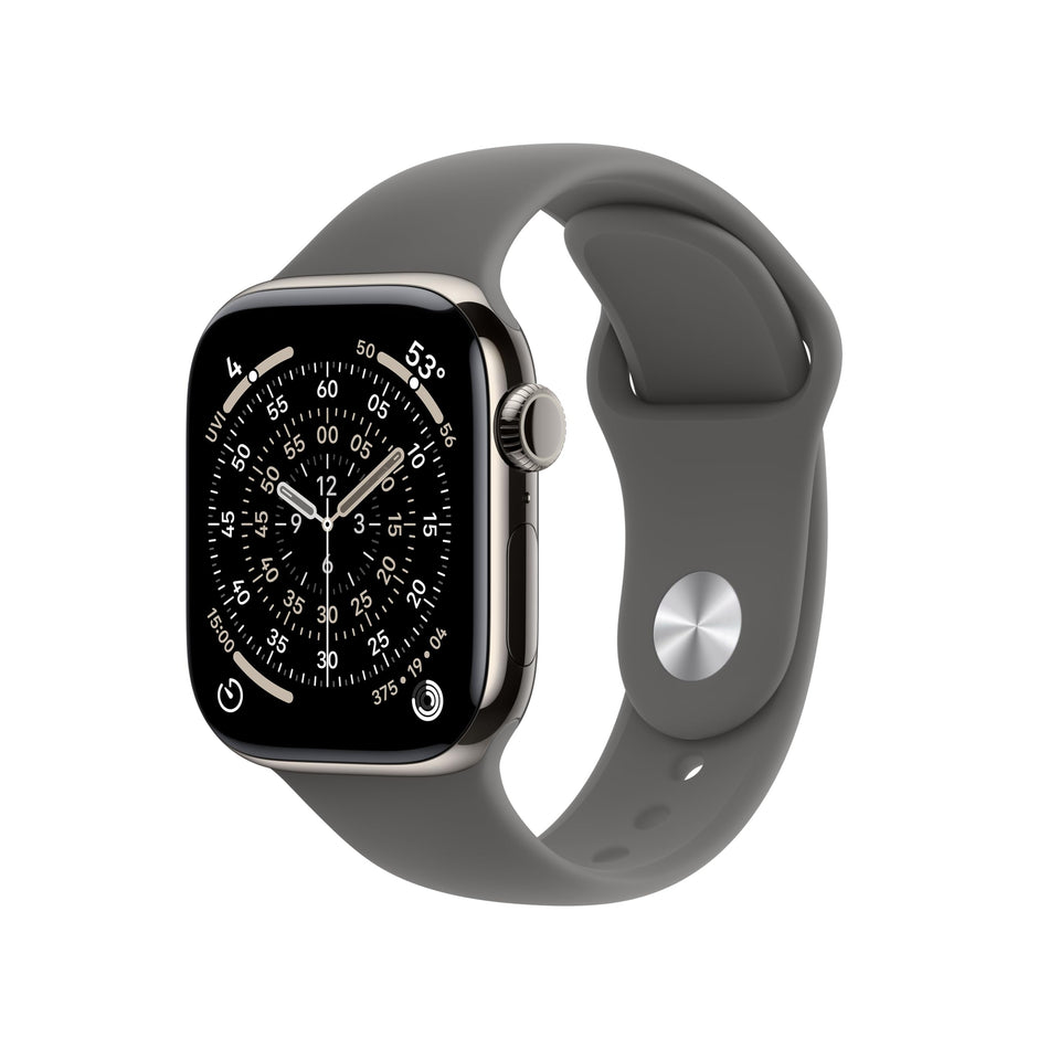 Apple Watch Series 11 [GPS 42mm] Smartwatch with Space Gray Aluminum Case with Black Sport Band - S/M. Sleep Score, Fitness Tracker, Health Monitoring, Always-On Display, Water Resistant