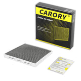 2PCS Cabin Air Filter with Activated Carbon for Tesla Model 3 (2017-2026), Model Y (2020-2026), OE# 1107681-00-A, CF12774, XC11952C, CF774