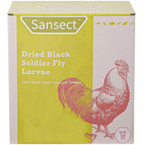 SANSECT 10LB Dried Black Soldier Fly Larvae, Chickens Feed for Wild Birds