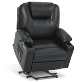 MCombo Power Lift Recliner Chair for Elderly, Heat and Massage 7040(Medium)