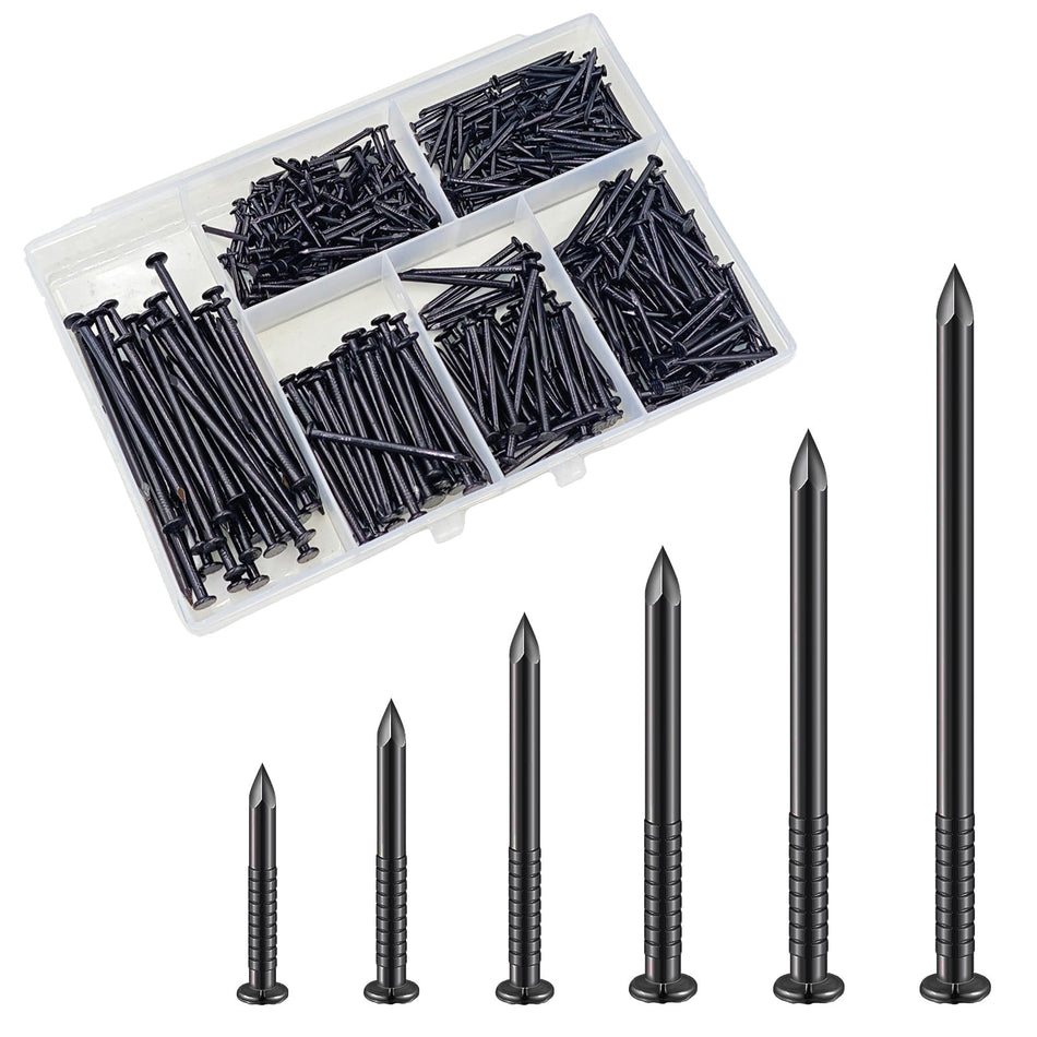 Wensilon 304 Stainless Steel assortment Nails Kit,nail for hanging pictures