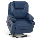 MCombo Power Lift Recliner Chair for Elderly, Heat and Massage 7040(Medium)