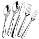 Silverware Set for 8, 40 Piece Stainless Steel Flatware Utensil Cutlery Set