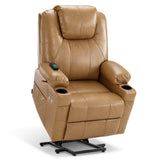 MCombo Power Lift Recliner Chair for Elderly, Heat and Massage 7040(Medium)