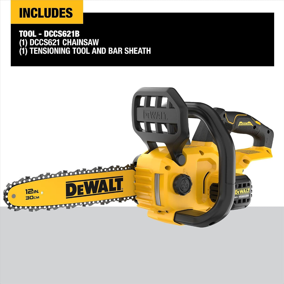 20V MAX 12 in. Cordless Battery Powered Chainsaw (Tool Only)