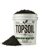 All Purpose Topsoil 6 lb Pail, Premium Garden Planting Soil for Indoor Outdoor Plants, Flowers, Vegetables, Shrubs, Raised Beds, Containers and Landscaping