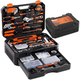 DUMOS 330-Piece Complete Homeowners Tool Box Set,Small Tool Kit for Home