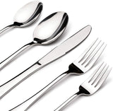 Silverware Set for 8, 40 Piece Stainless Steel Flatware Utensil Cutlery Set