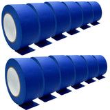 4 Rolls Premium Painters Tape, Blue Tape, Masking Tape, Paint Tape for Multi-Purpose, Painting, Painter's, DIY Crafts Arts (88yd =0.94IN*22yd*4) Decoration Labeling No Residue, Easy Removal