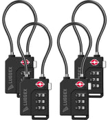 LUGGEX 10 Pack TSA Locks for Luggage, Luggage Locks TSA Approved