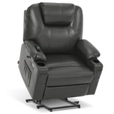 MCombo Power Lift Recliner Chair for Elderly, Heat and Massage 7040(Medium)