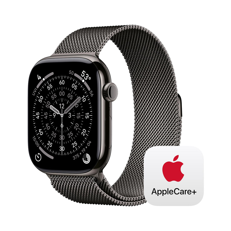 Apple Watch Series 11 [GPS 42mm] Smartwatch with Space Gray Aluminum Case with Black Sport Band - S/M. Sleep Score, Fitness Tracker, Health Monitoring, Always-On Display, Water Resistant
