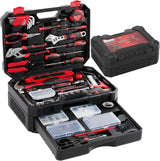 DUMOS 330-Piece Complete Homeowners Tool Box Set,Small Tool Kit for Home